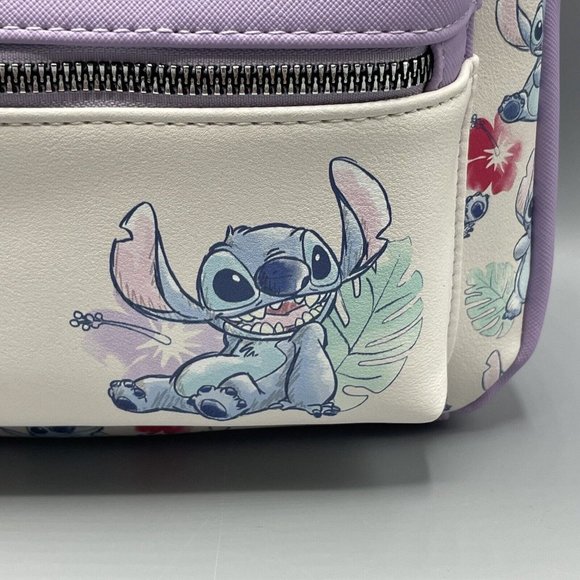 Disney Lilo and Stitch Happy With Palms Mini Backpack Bioworld NEW main image 5
